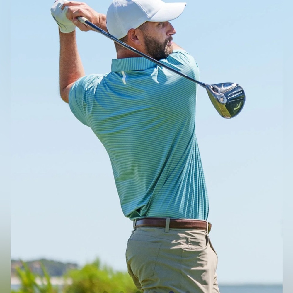 Rhoback Striped Polo Shirt